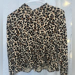 Old navy long sleeve cheetah